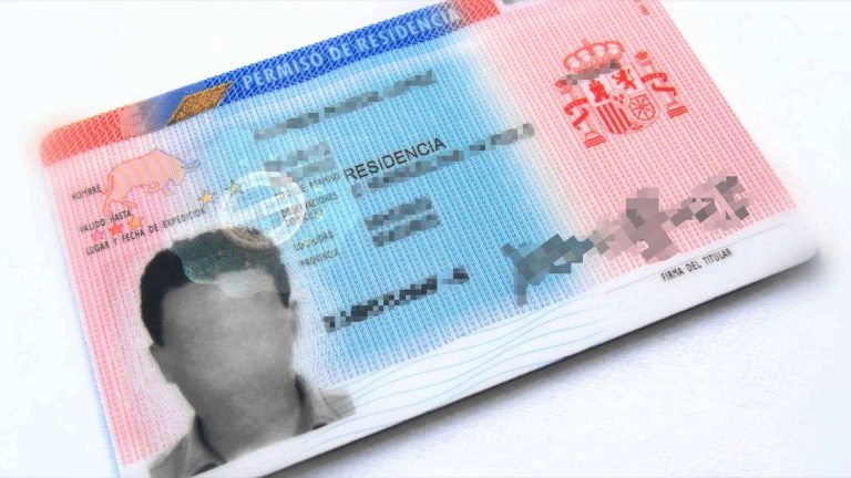 Carnet de residente español no unión europea. Non-resdent in UE spanish residence permit